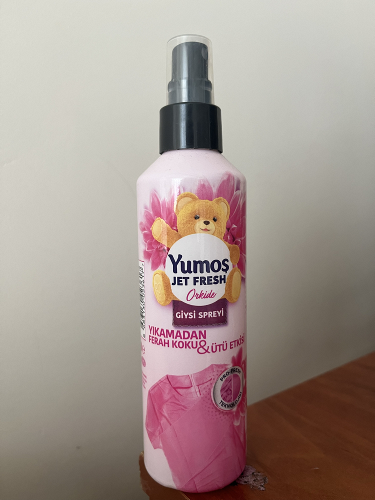 Yumoş Jet Fresh Giysi Spreyi Orkide 200 ml