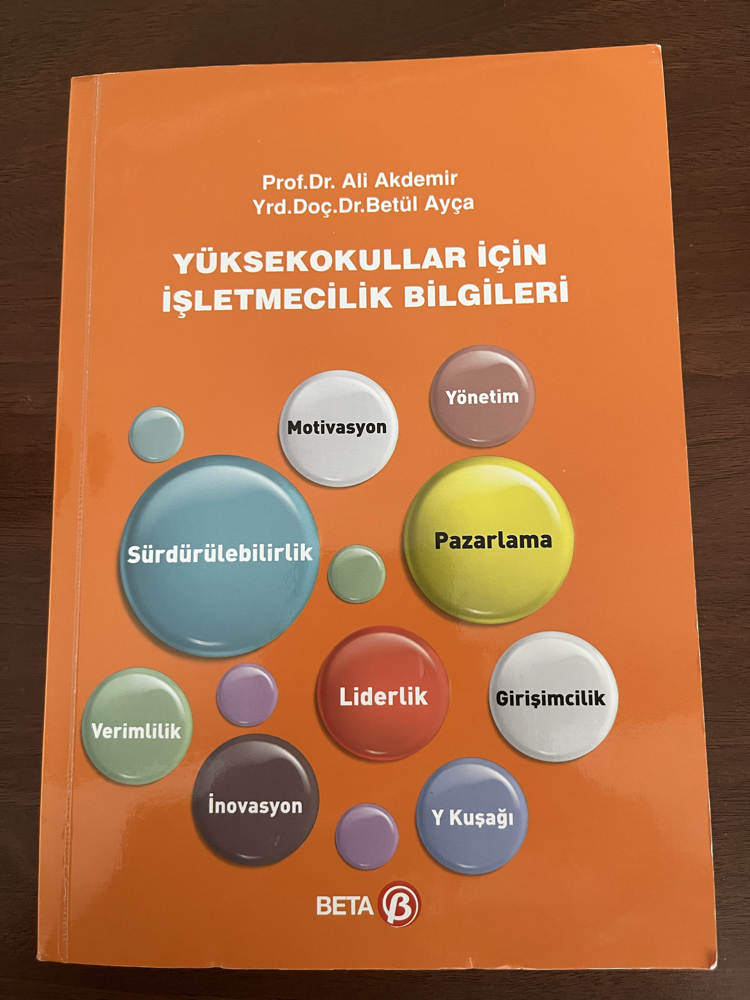 Yüksekokullar İçin İşletmecilik Bilgileri