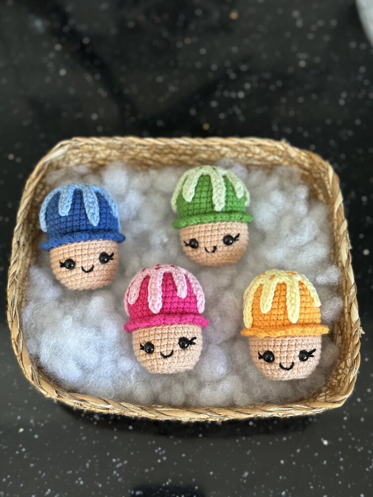 Cupcake Anahtarlık