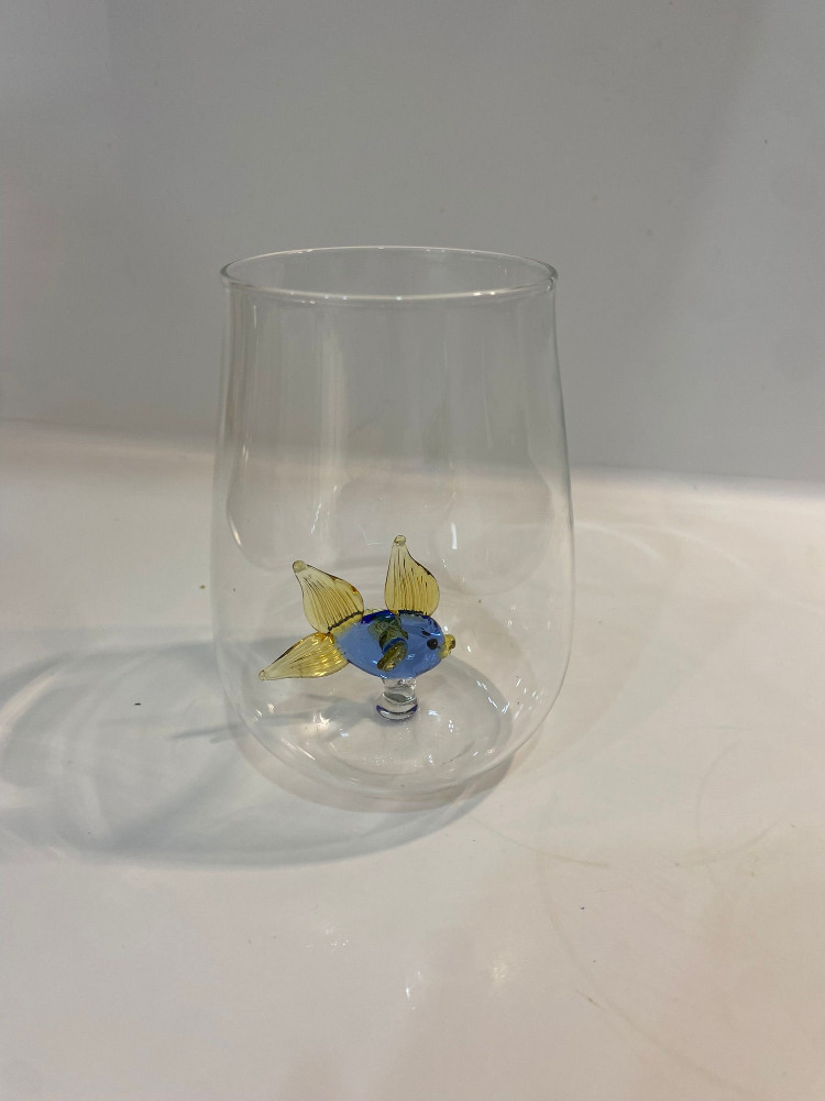 Isıya dayanıklı japon balık figürlü330 ml bardak