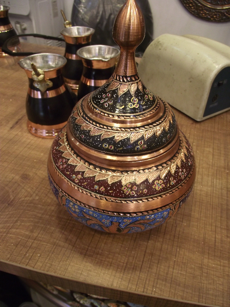 saf bakır şekerlik 3 boy 