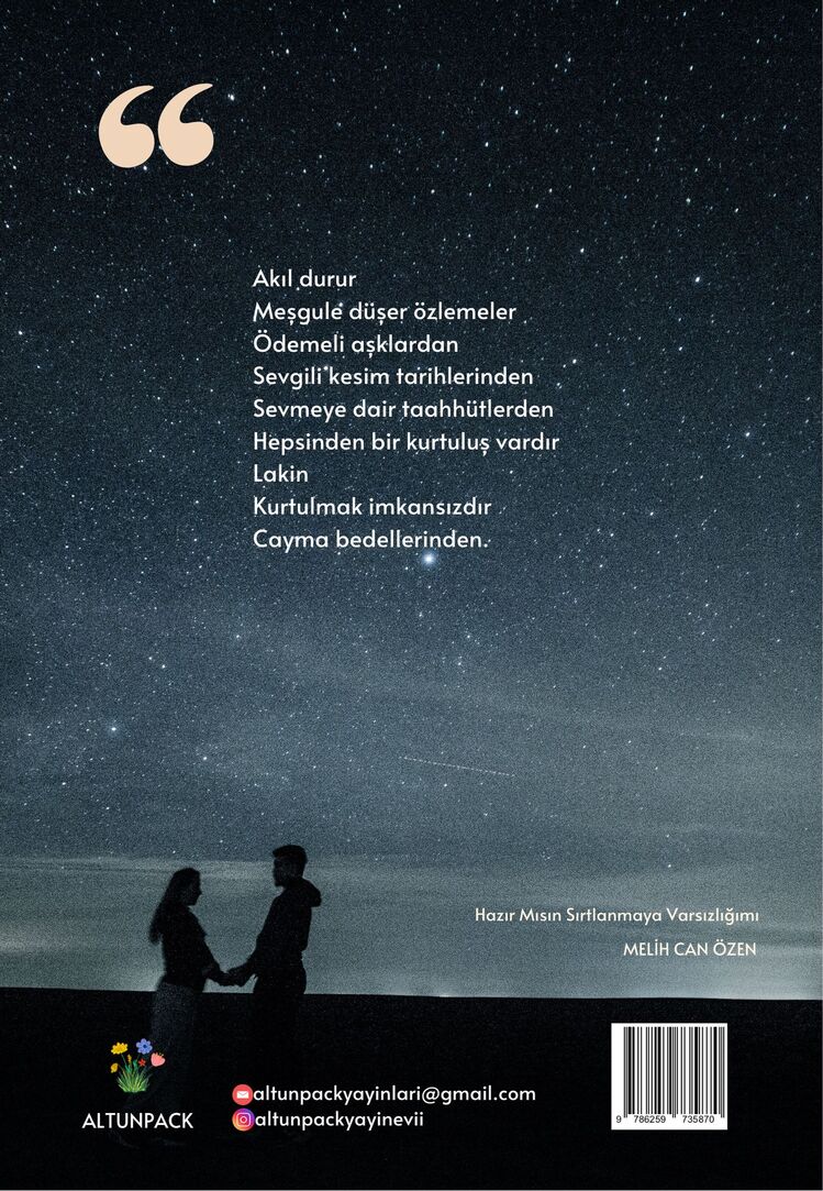 Melih Can Özen - Hazır Mısın Sırtlamaya Varsızlığını