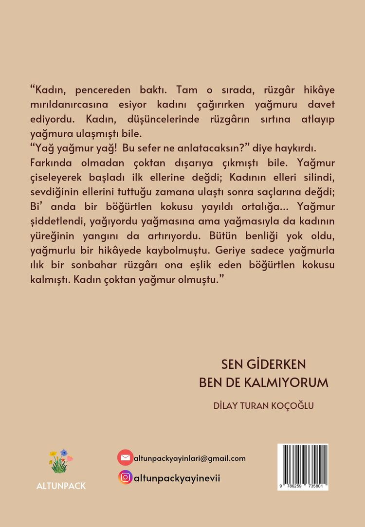 Sen Giderken Ben De Kalmıyorum - Dilay Turan Koçoğlu