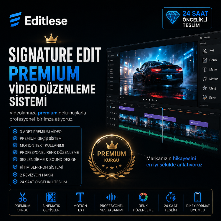 Signature Edit | Premium Video Düzenleme Sistemi