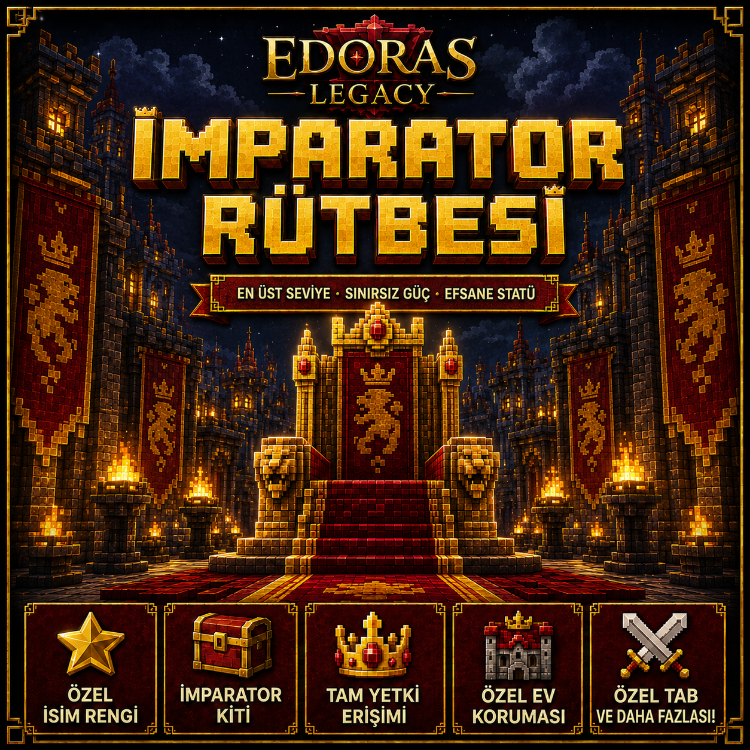 İMPARATOR Rütbesi – 30 Gün