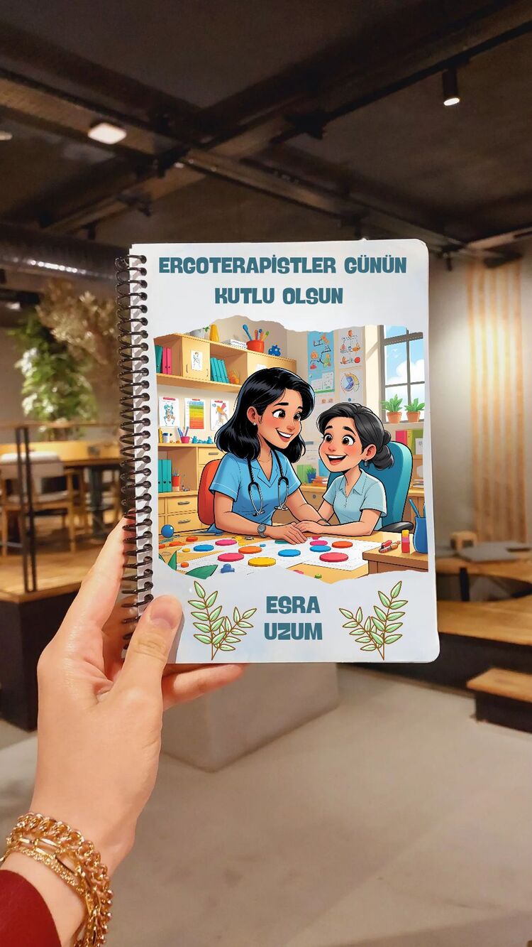 ERGOTERAPİST KİŞİYE ÖZEL NOT DEFTERİ 
