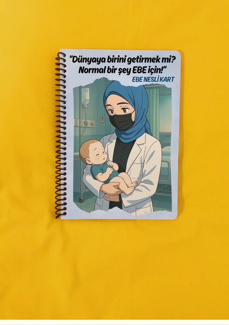 EBELİK KİŞİYE ÖZEL NOT DEFTERİ 