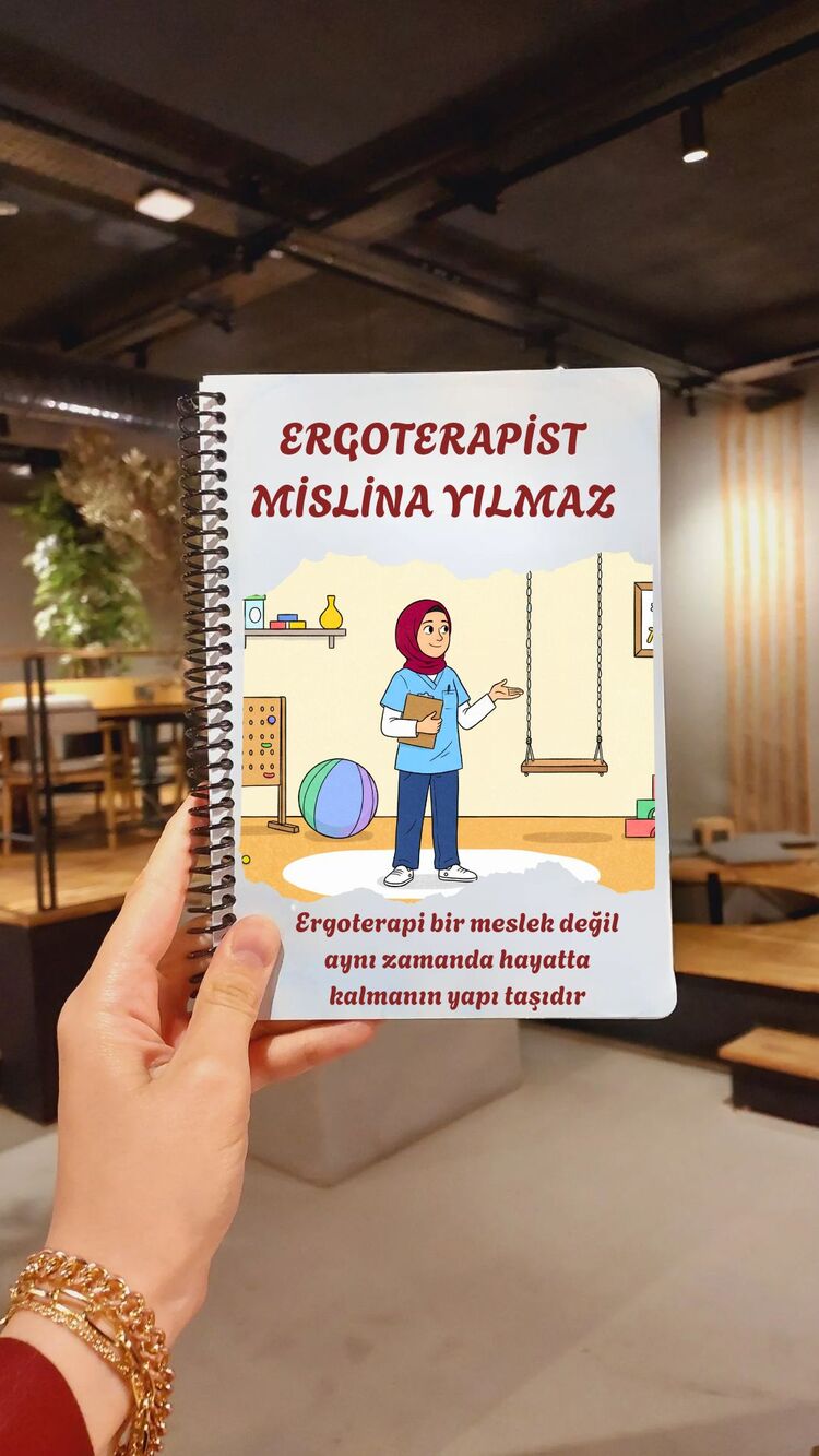ERGOTERAPİST KİŞİYE ÖZEL NOT DEFTERİ 