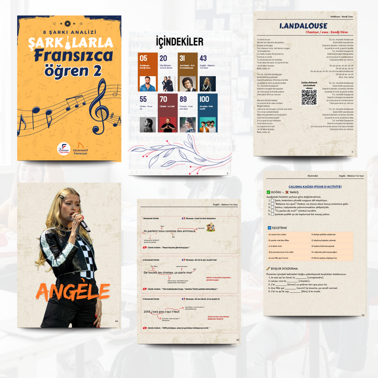 Şarkılarla Fransızca Öğren 2