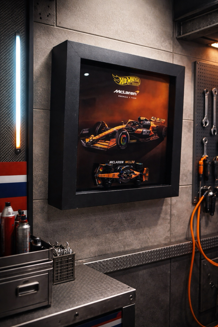 Hot Wheels McLaren F1 Pleksi Çerçeve