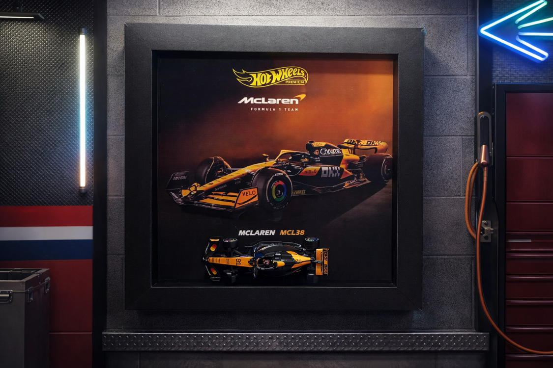 Hot Wheels McLaren F1 Pleksi Çerçeve