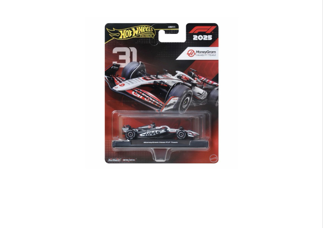 Hot Wheels MoneyGram Haas F1 Team 2025