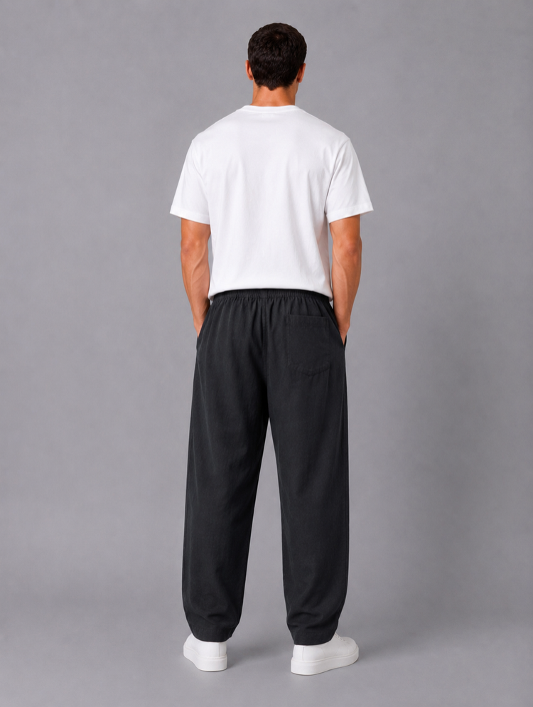 Comfort İnce Keten Pantolon