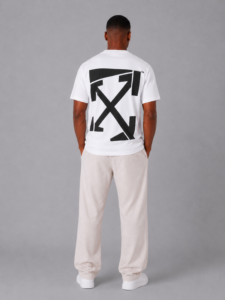 Off-White Baskılı Oversize T-Shirt
