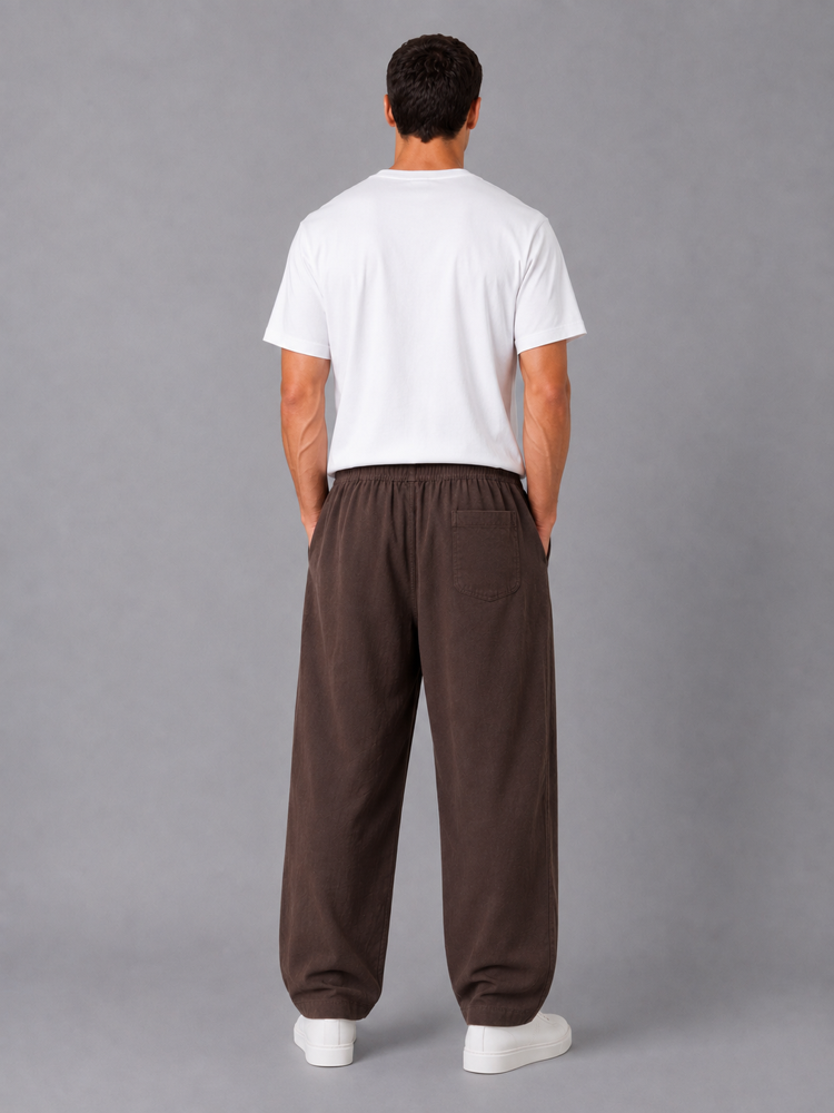 Comfort İnce Keten Pantolon