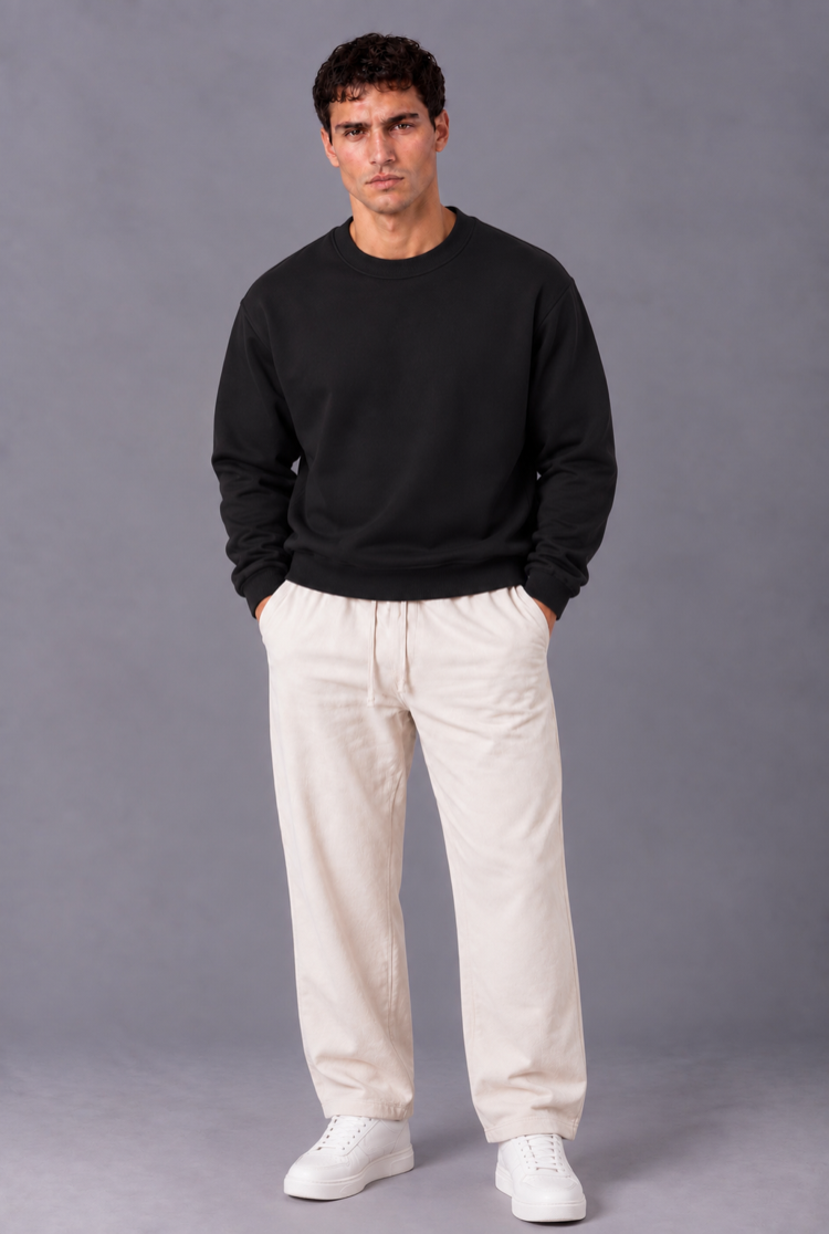 Basic Sweatshirt - Siyah
