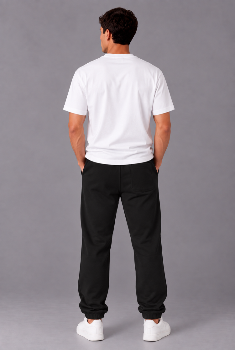 Essential Oversize Eşofman Altı - Siyah