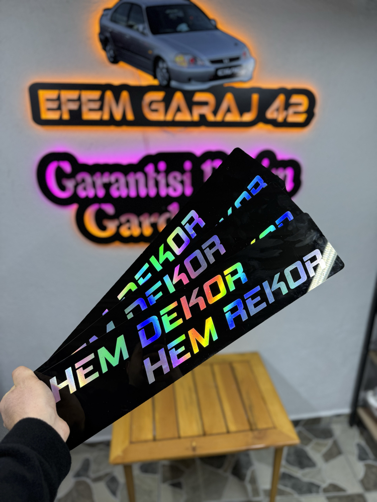 Dekor plaka (adet fiyatı )