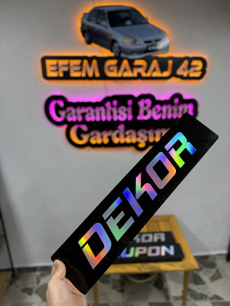 Dekor plaka