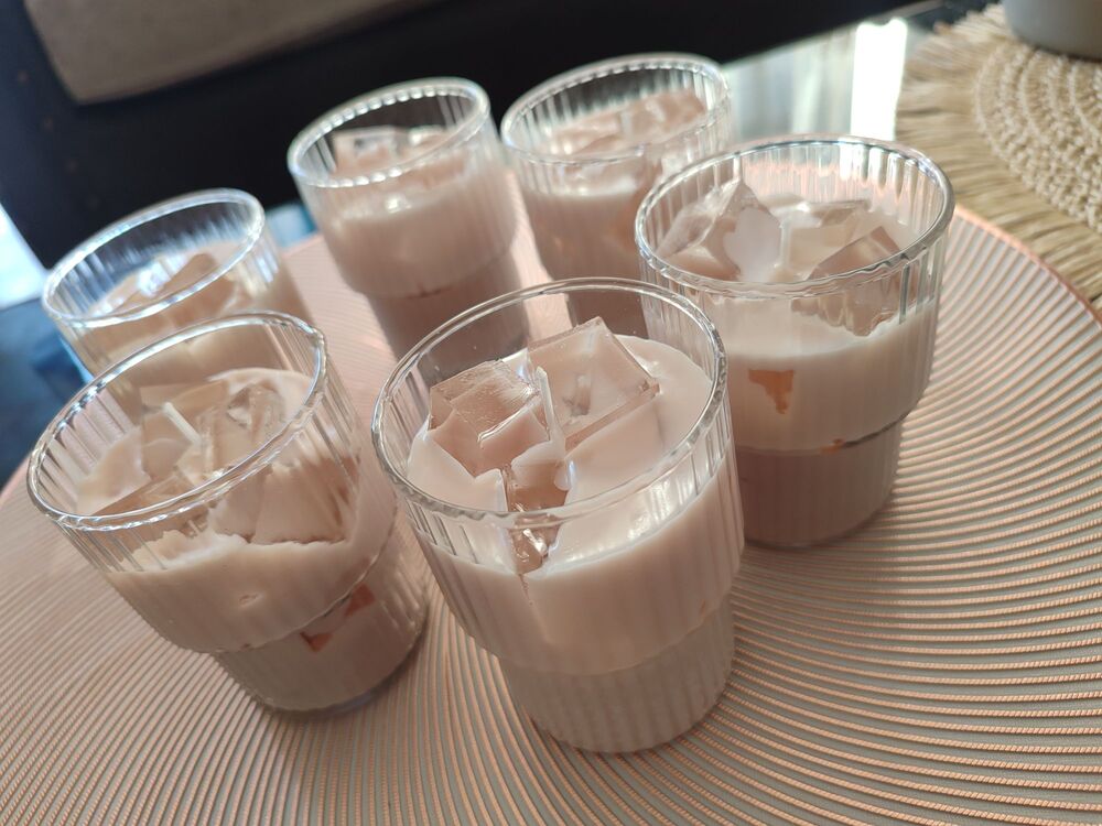 İce latte mum 
