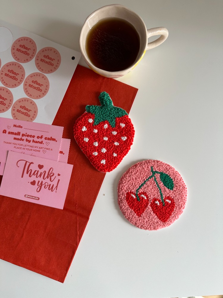 Cherry Bardak Altlığı