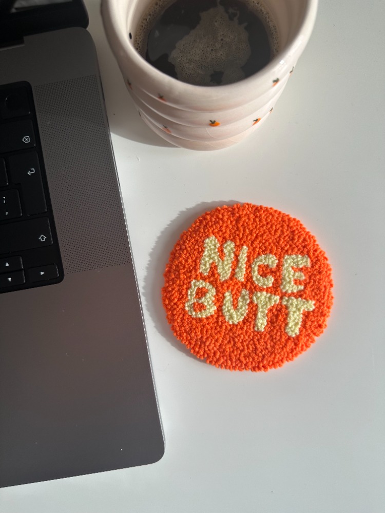 Nice Butt Bardak Altlığı