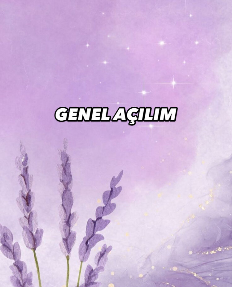 GENEL AÇILIM