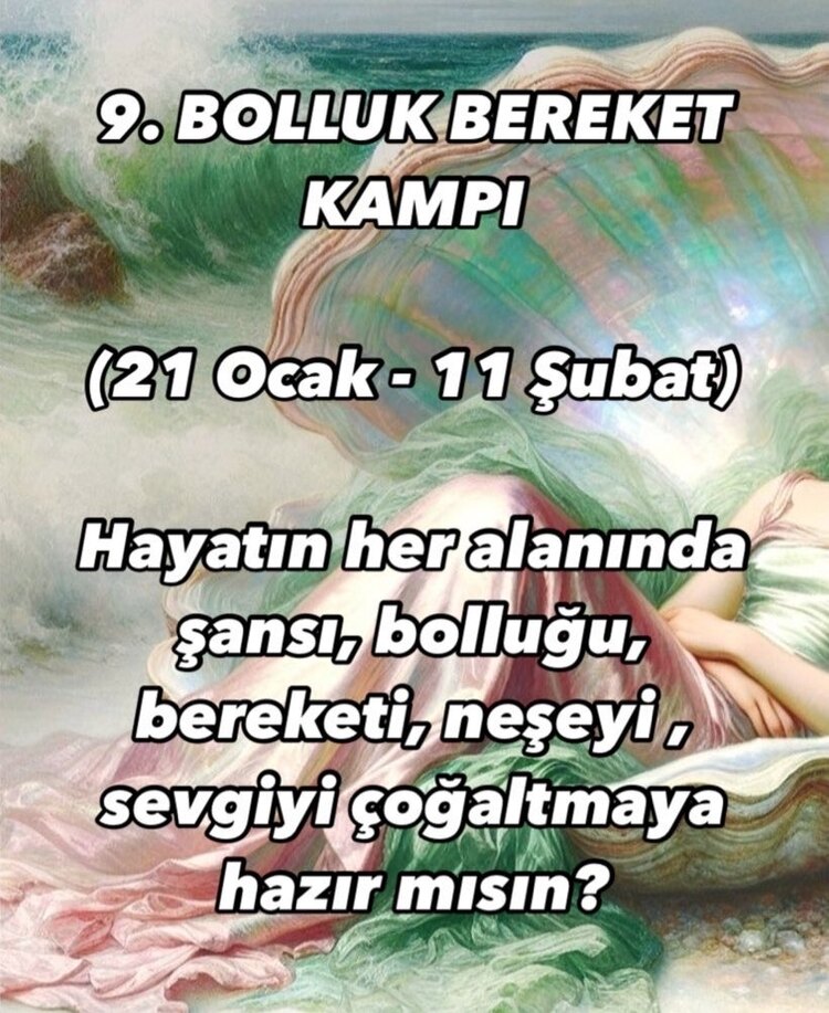 9. Bolluk Bereket Kampı