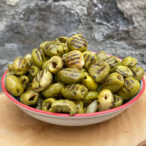 Yeşil Zeytin “Izgara Soslu Kazdağı Kekikli” (500 gr)