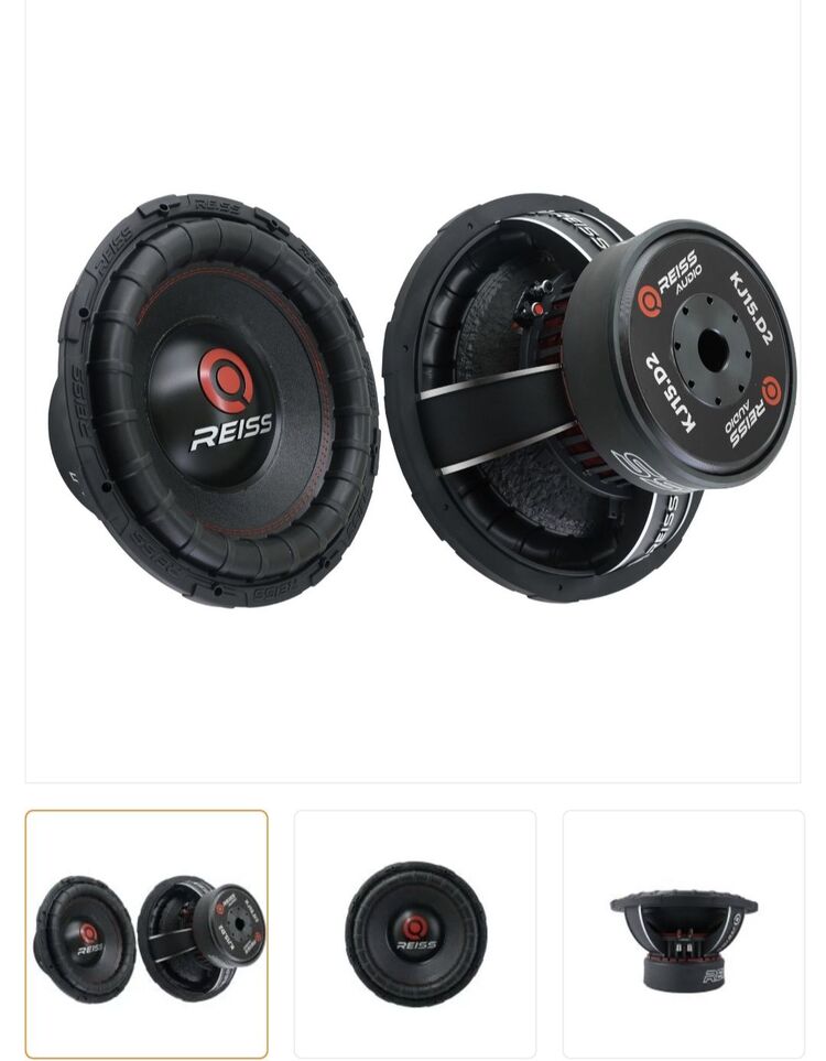 REISS AUDIO RS-KJ15 D2 38 CM SUBWOOFER