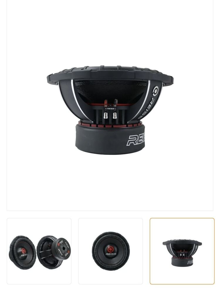 REISS AUDIO RS-KJ15 D2 38 CM SUBWOOFER