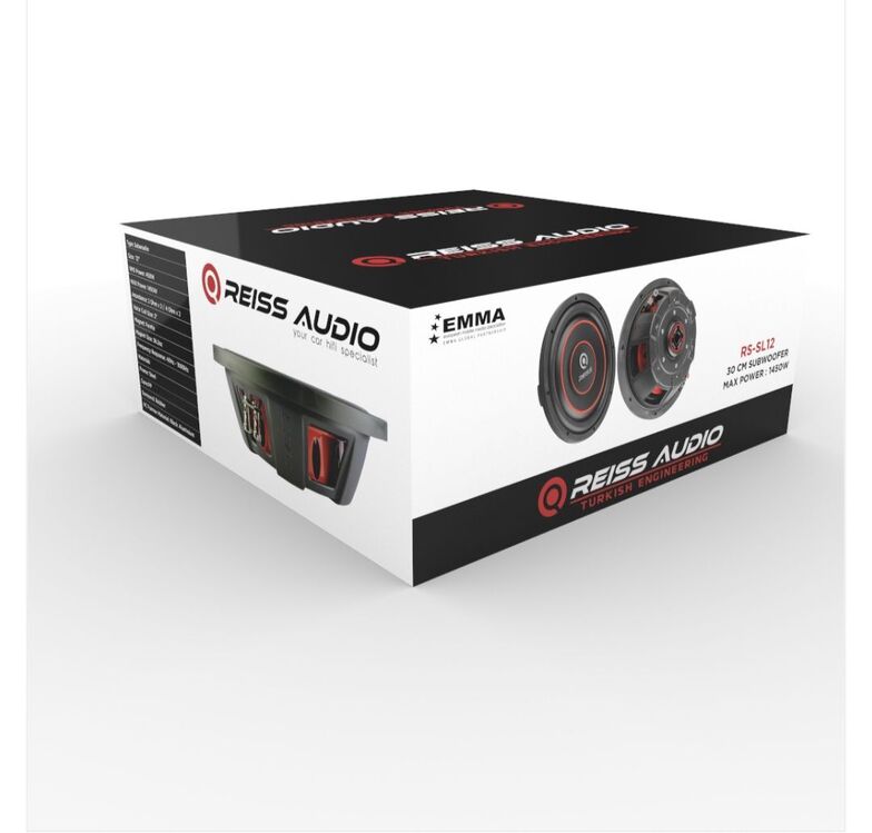 Reiss Audio RS-SL12 12'' 30cm SUBWOOFER