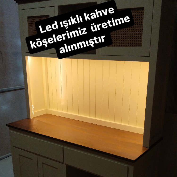 LED ışıklı model dolaplarımiz