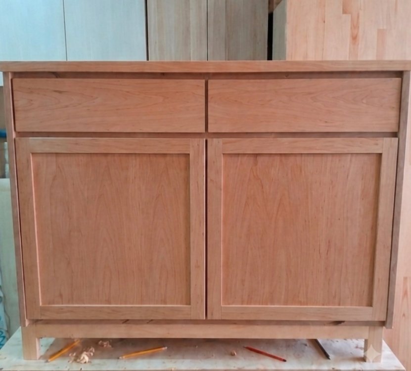 90x90x40 cm ahsap plaka dolap