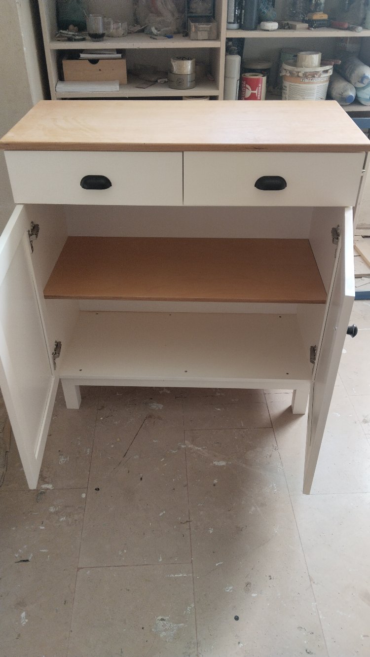 en 80x90x40 ahşap panel ürün modeli