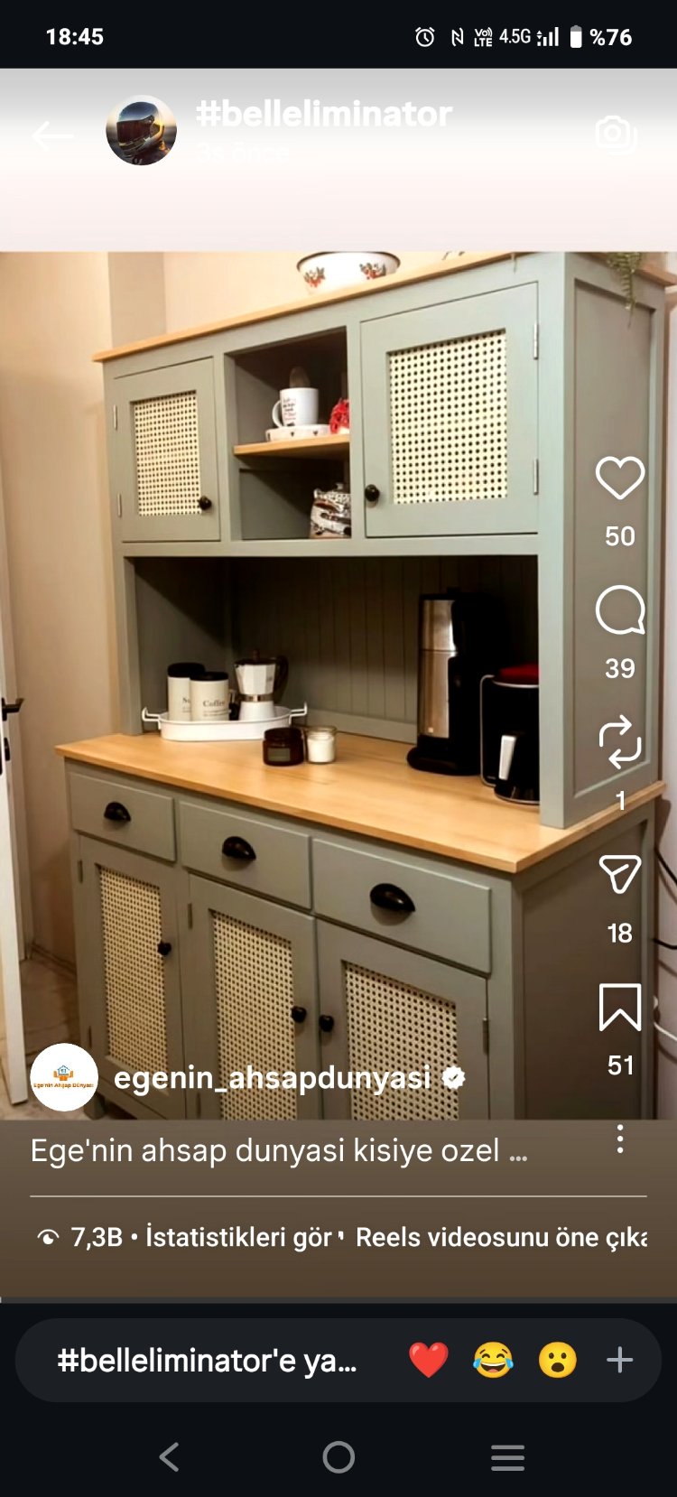 LED ışıklı model dolaplarımiz