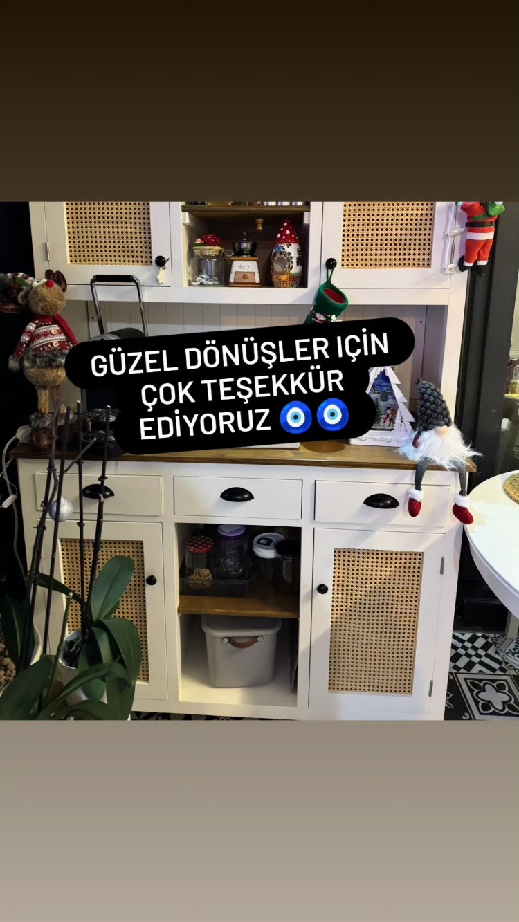 kahve kosesi ahsap dolap