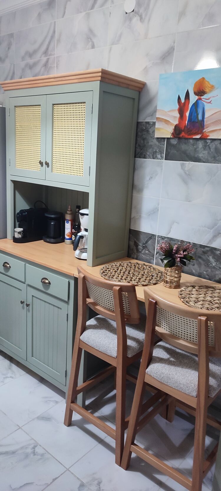 kahve köşesi stand masa istege bağlı 