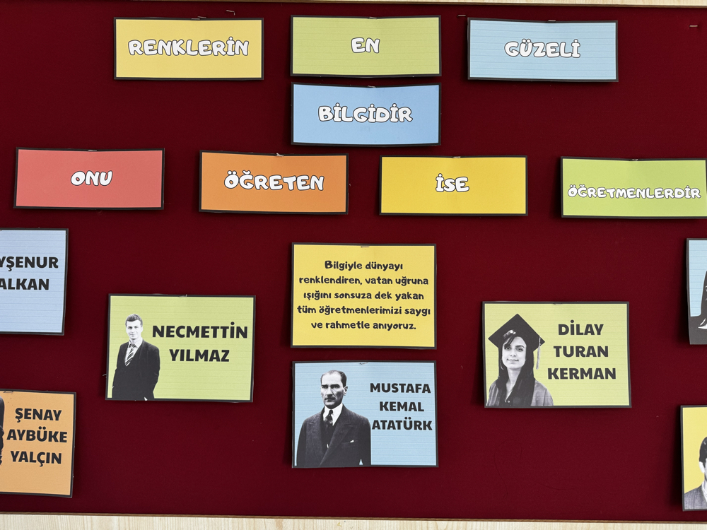 Öğretmenler Günü pano 