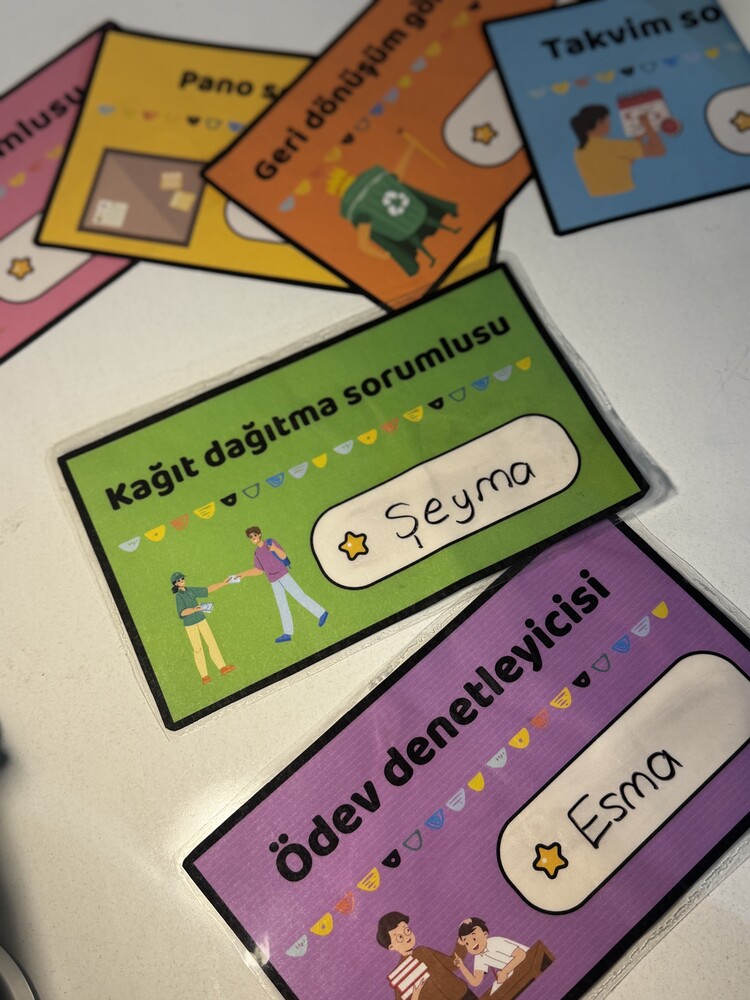 Sınıf Sorumluluk Panosu