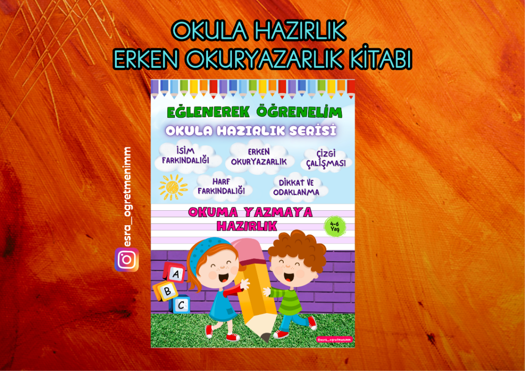 Okula Hazırlık Serisi - Okuma Yazmaya Hazırlık