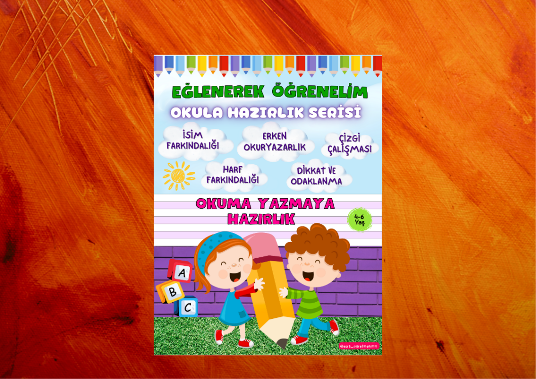 Okula Hazırlık Serisi - Okuma Yazmaya Hazırlık