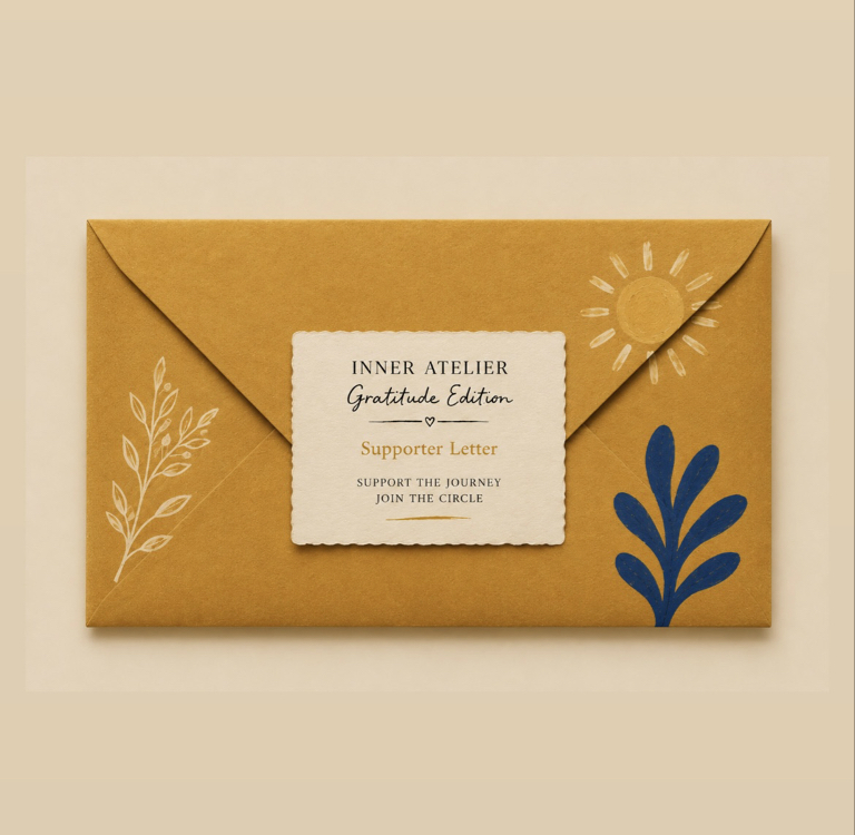 INNER ATELIER — Gratitude Edition Supporter Letter