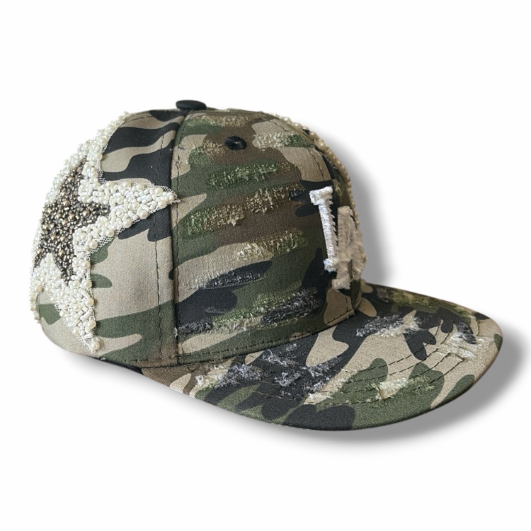 Custom Camo Star Cap