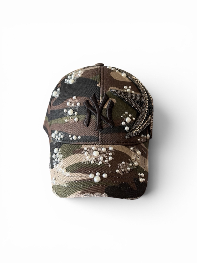 Camo Star Cap