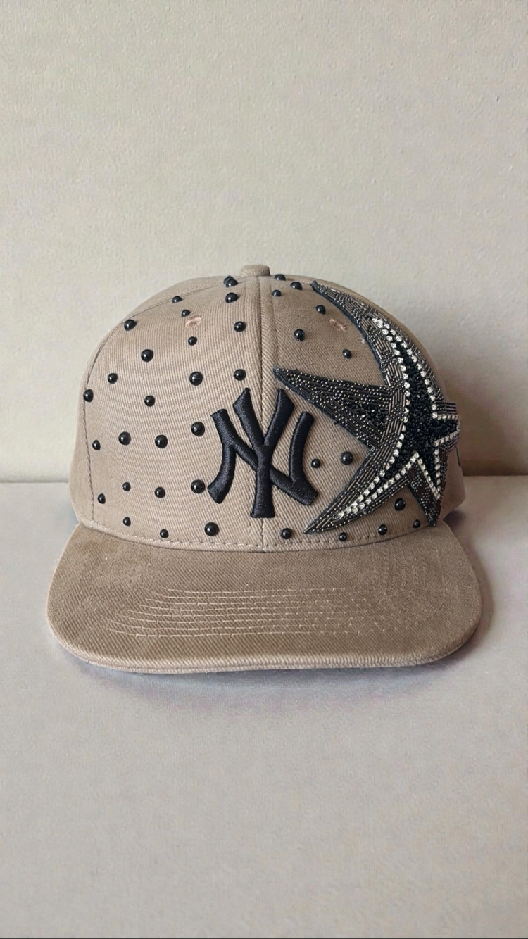 Custom Black Star Cap