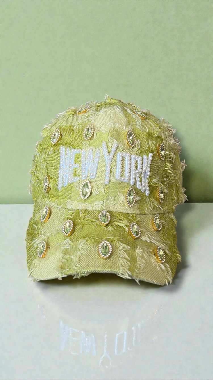 Custom NY Green Signal Cap