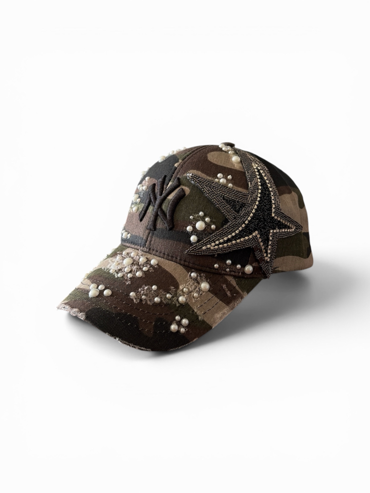 Camo Star Cap