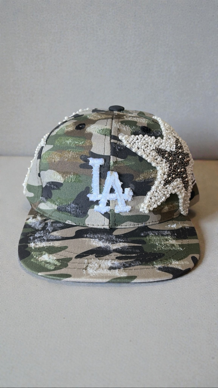 Custom Camo Star Cap