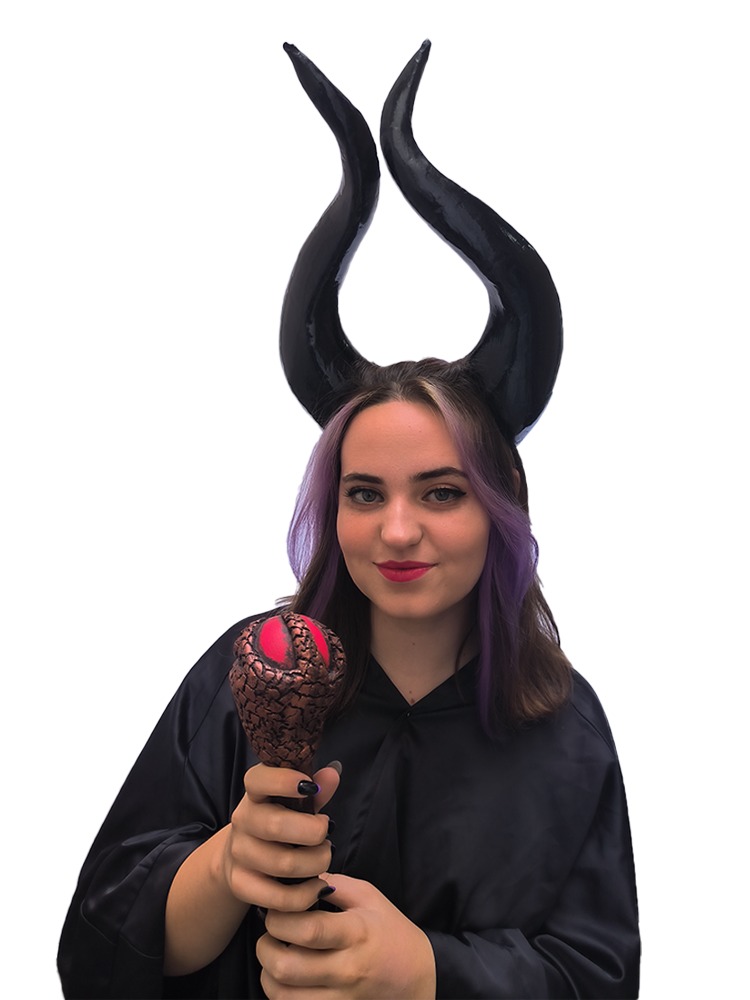 Malefiz Boynuzu - Cosplay Aksesuarı